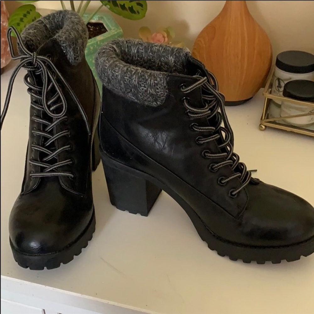 Black booties